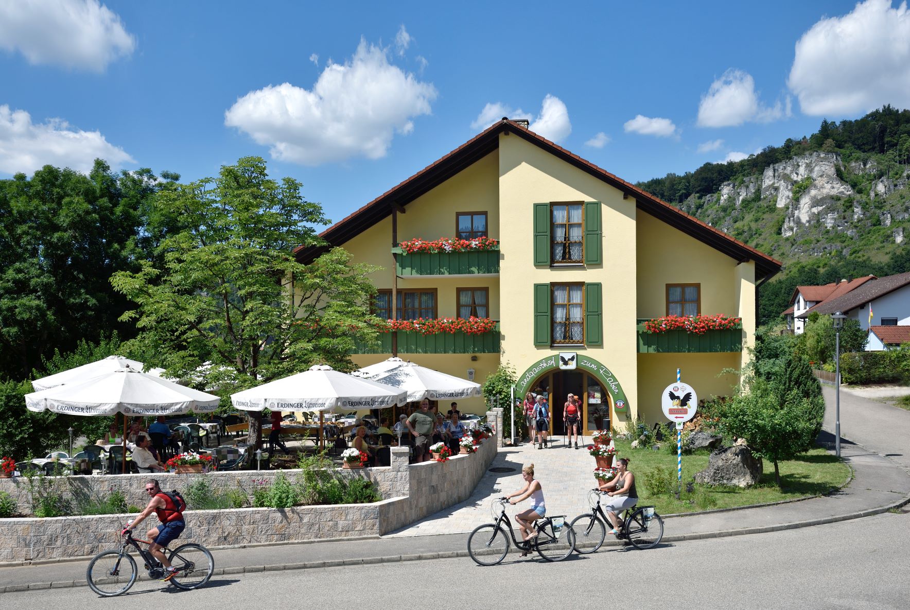 Hausansicht Landhaus Rabe