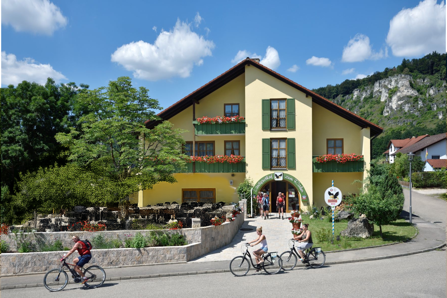 Hausansicht Landhaus Rabe